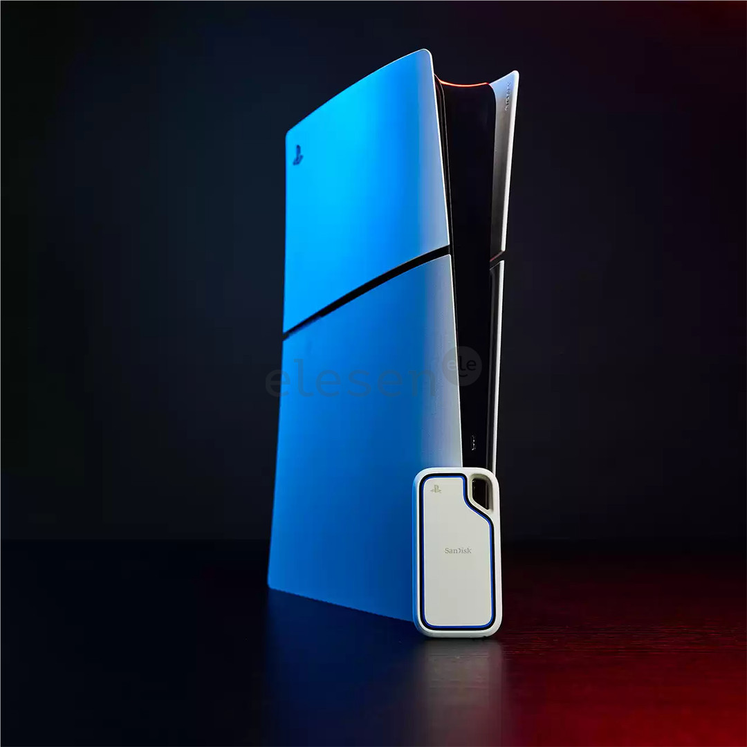 SanDisk Extreme, PlayStation 5, 1 ТБ, белый - Внешний SSD