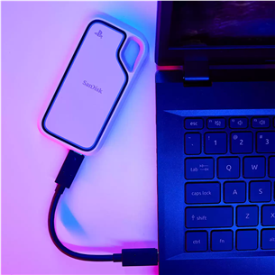 SanDisk Extreme, PlayStation 5, 1 ТБ, белый - Внешний SSD