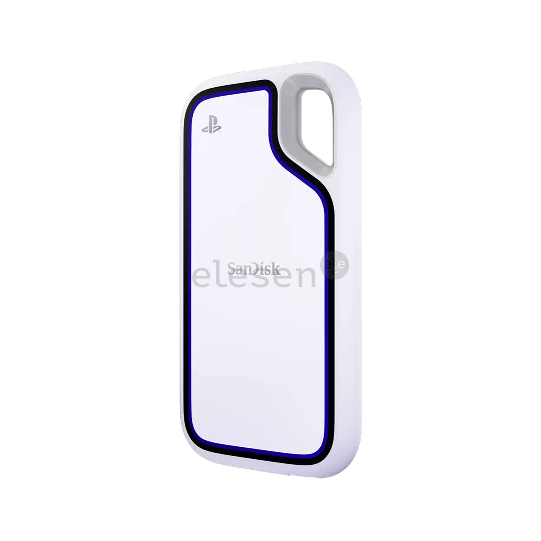 SanDisk Extreme, PlayStation 5, 2 ТБ, белый - Внешний SSD