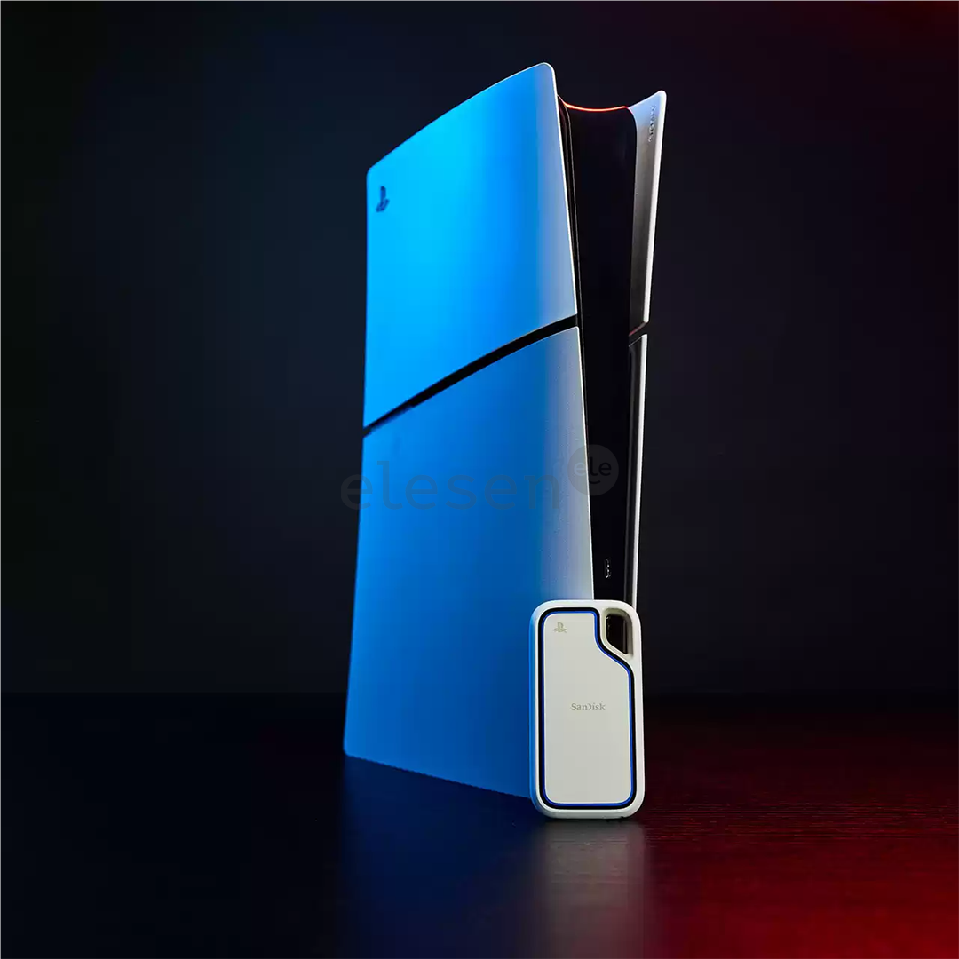 SanDisk Extreme, PlayStation 5, 2 ТБ, белый - Внешний SSD