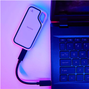SanDisk Extreme, PlayStation 5, 2 ТБ, белый - Внешний SSD