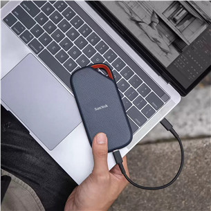 SanDisk Extreme PRO, USB 4, 4 TB, pilkas - Išorinis SSD diskas