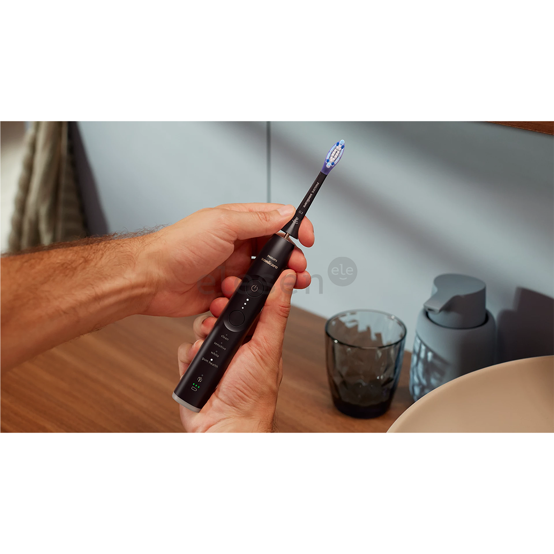 Philips Sonicare Series 7100, juodas - Elektrinis dantų šepetėlis