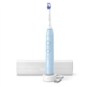 Philips Sonicare Series 6100, šviesiai mėlynas - Elektrinis dantų šepetėlis HX7406/02