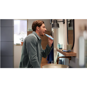 Philips Sonicare Series 6100, šviesiai mėlynas - Elektrinis dantų šepetėlis