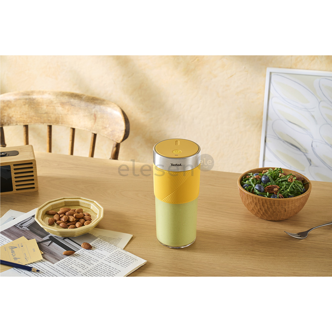 Tefal Lightmix, 300 мл, желтый - Беспроводной блендер