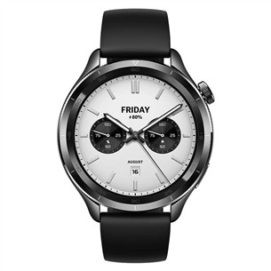 Xiaomi Watch S4, juodas - Išmanusis laikrodis BHR9195GL