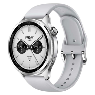 Xiaomi Watch S4, sidabro spalvos - Išmanusis laikrodis