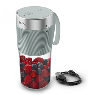 Tefal Lightmix, 300 ml, pilka - Nešiojama belaidė kokteilinė BL1C0430