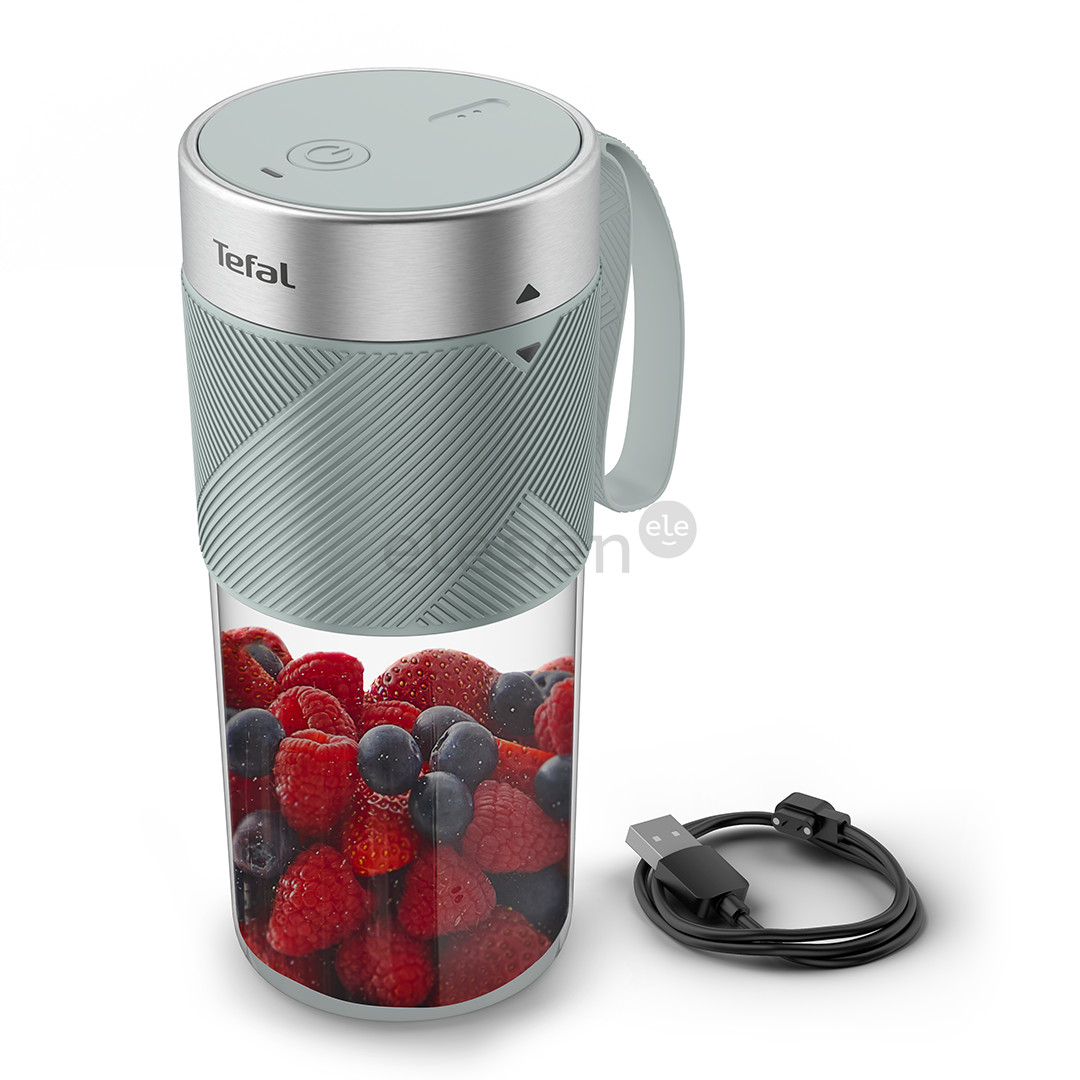 Tefal Lightmix, 300 ml, grey - Portable Blender