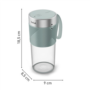 Tefal Lightmix, 300 ml, grey - Portable Blender