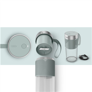 Tefal Lightmix, 300 ml, grey - Portable Blender