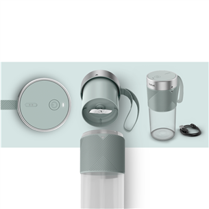 Tefal Lightmix, 300 ml, pilka - Nešiojama belaidė kokteilinė