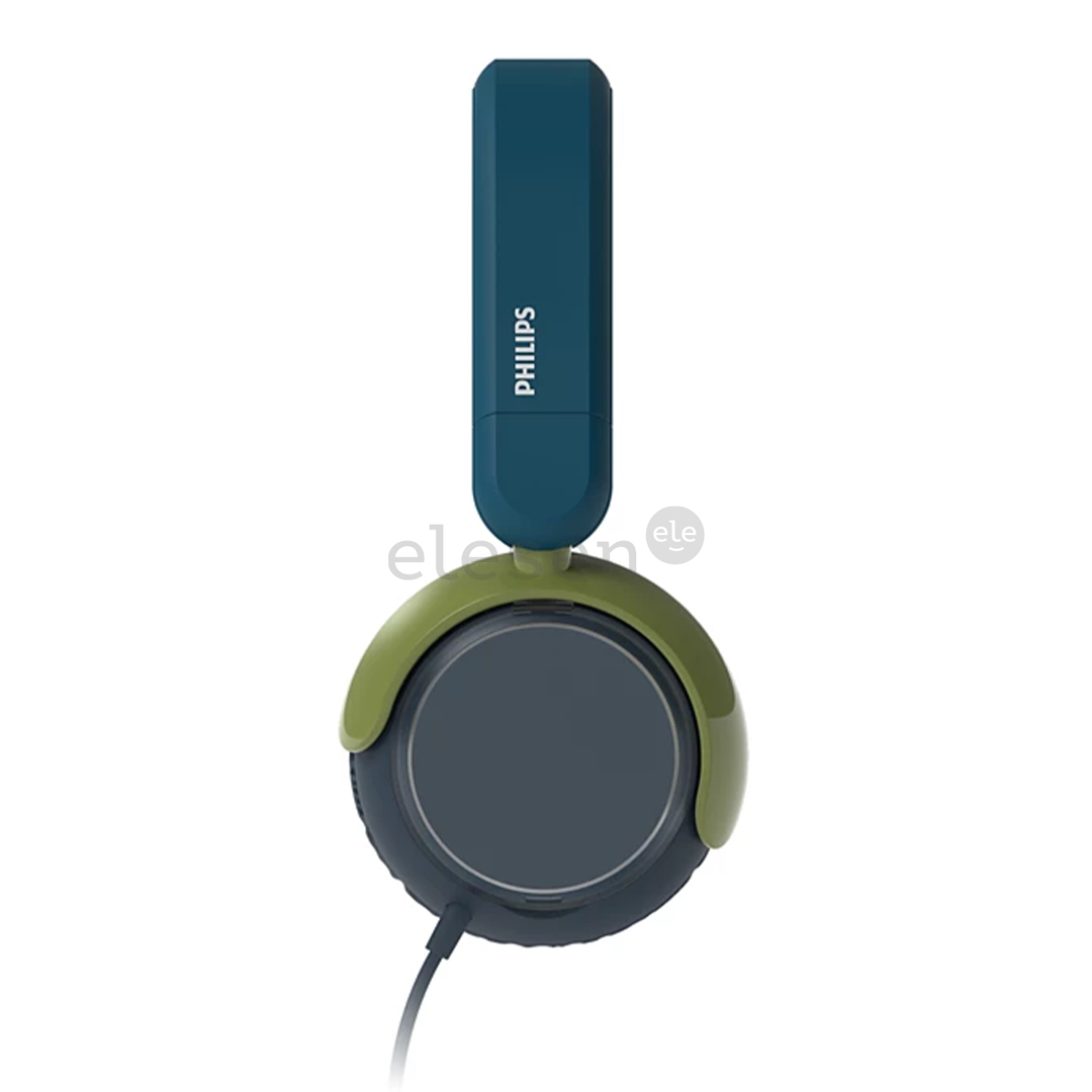 Philips TAK2000, crystal teal - Kids' headphones