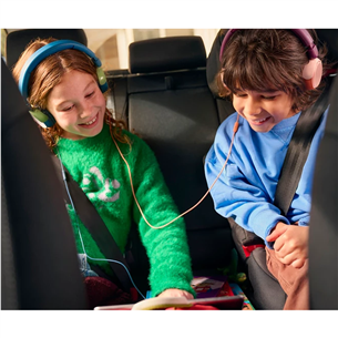 Philips TAK2000, crystal teal - Kids' headphones