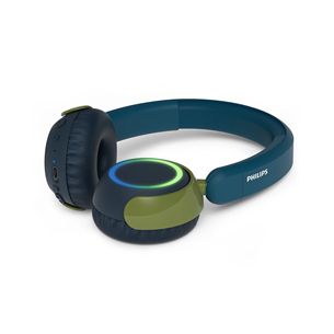 Philips TAK4200, mėlynos/žalios - Vaikiškos ausinės