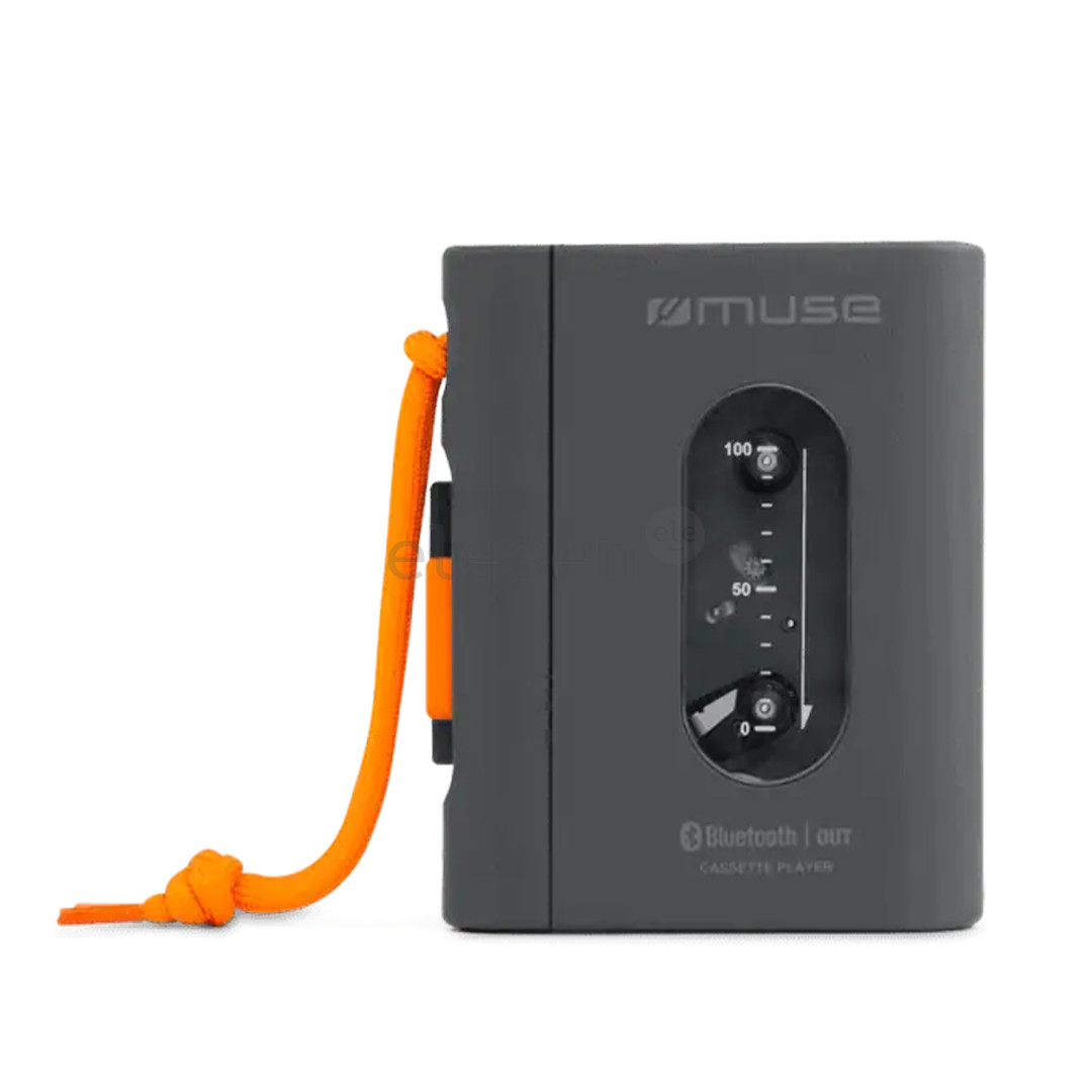 Muse M-132, juodas - Nešiojamas kasečių grotuvas