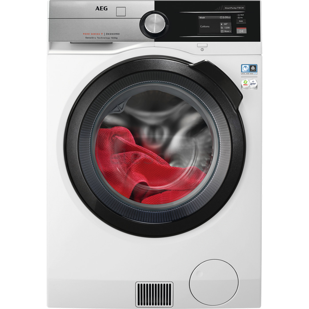 AEG 10 kg / 6 kg, depth 63.6 cm, 1600 rpm - Washer-dryer combo