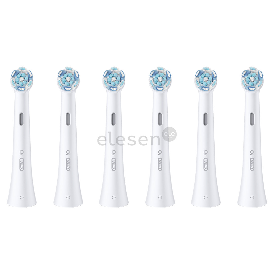 Braun Oral-B UltimateClean, 6 vnt., balti - Dantų šepetėlių antgaliai
