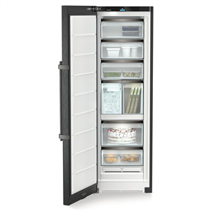 Liebherr, NoFrost, 278 л, высота 186 см, черный - Морозильник Товар - SFNBSD529I-23