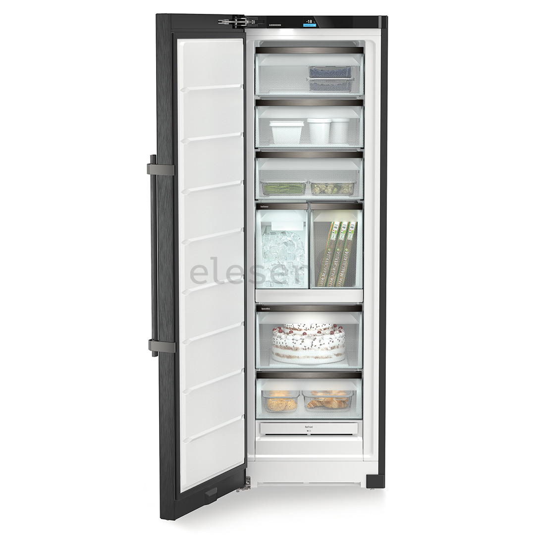 Liebherr, NoFrost, 278 л, высота 186 см, черный - Морозильник Товар - SFNBSD529I-23