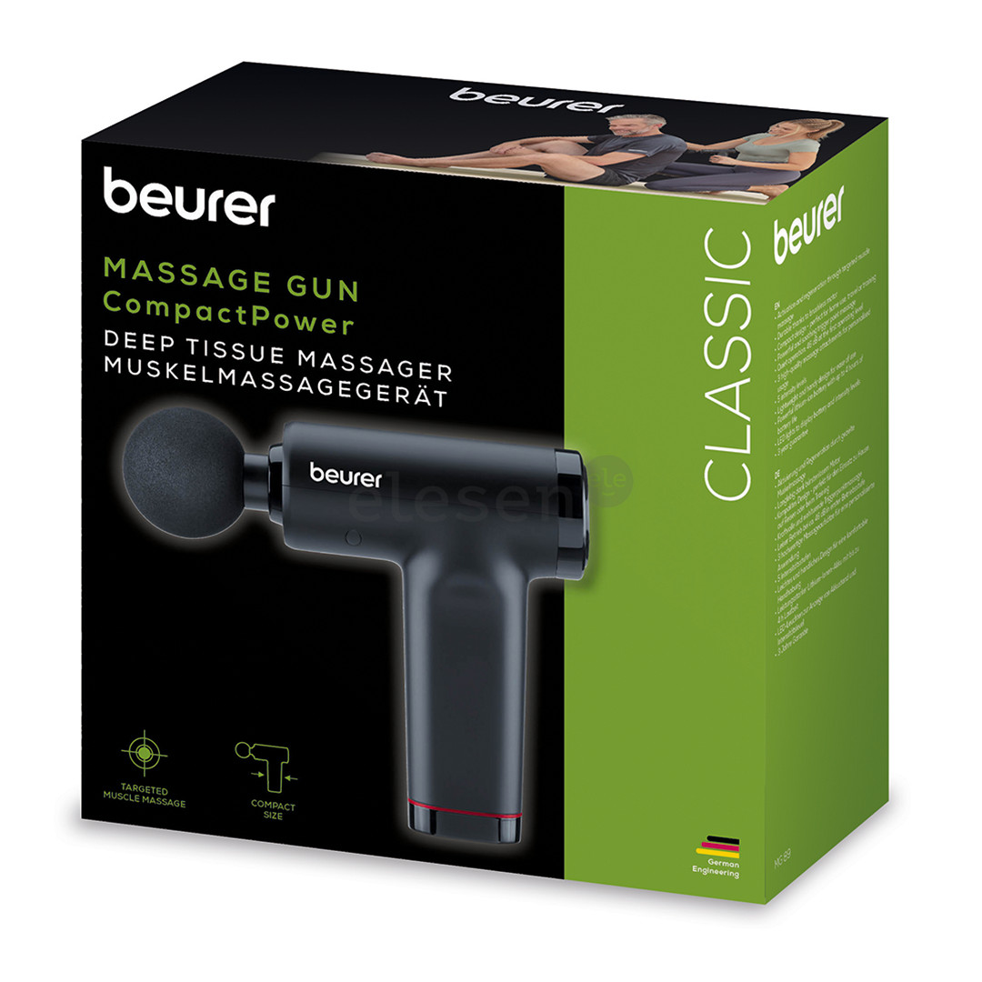 Beurer CompactPower, juodas - Masažuoklis