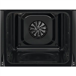 Electrolux 500 Series SurroundCook, pyrolytic cleaning, 65 L, black - Built-in oven