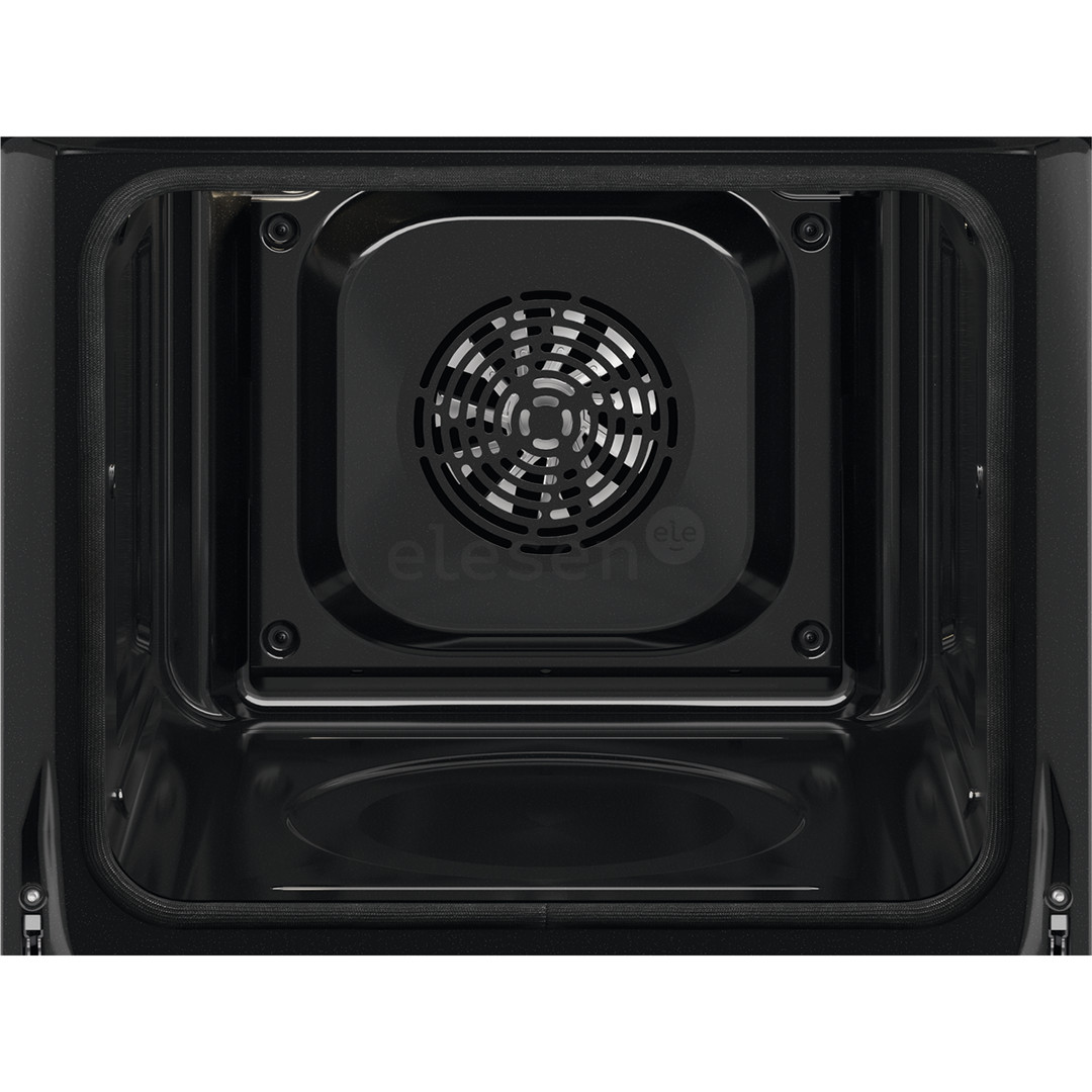 Electrolux 500 Series SurroundCook, pyrolytic cleaning, 65 L, black - Built-in oven