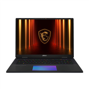 MSI Titan 18 HX, 18'', 4K UHD, Mini LED, 120 Hz, Ultra 9, 64 GB, 6 TB, RTX 5090, ENG, juodas - Nešiojamasis kompiuteris TTN18HX-A2XWJG-492NL