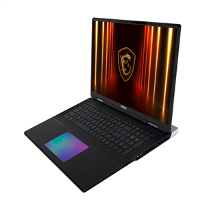 MSI Titan 18 HX, 18'', 4K UHD, Mini LED, 120 Hz, Ultra 9, 64 GB, 6 TB, RTX 5090, ENG, juodas - Nešiojamas kompiuteris