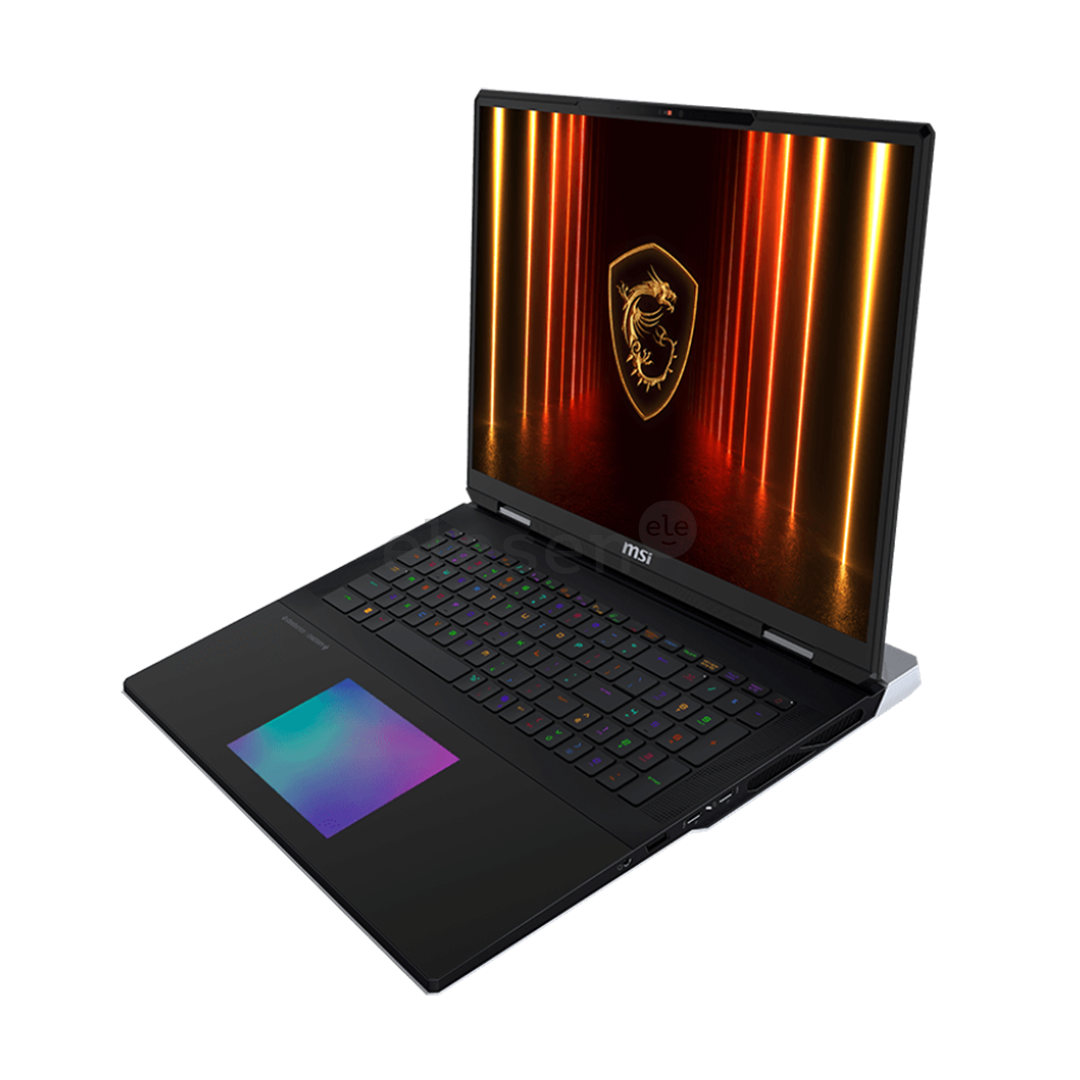 MSI Titan 18 HX, 18'', 4K UHD, Mini LED, 120 Hz, Ultra 9, 64 GB, 6 TB, RTX 5090, ENG, juodas - Nešiojamas kompiuteris