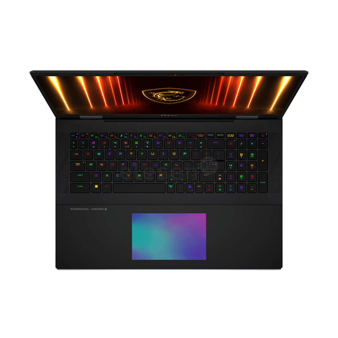 MSI Titan 18 HX, 18'', 4K UHD, Mini LED, 120 Hz, Ultra 9, 64 GB, 6 TB, RTX 5090, ENG, juodas - Nešiojamas kompiuteris