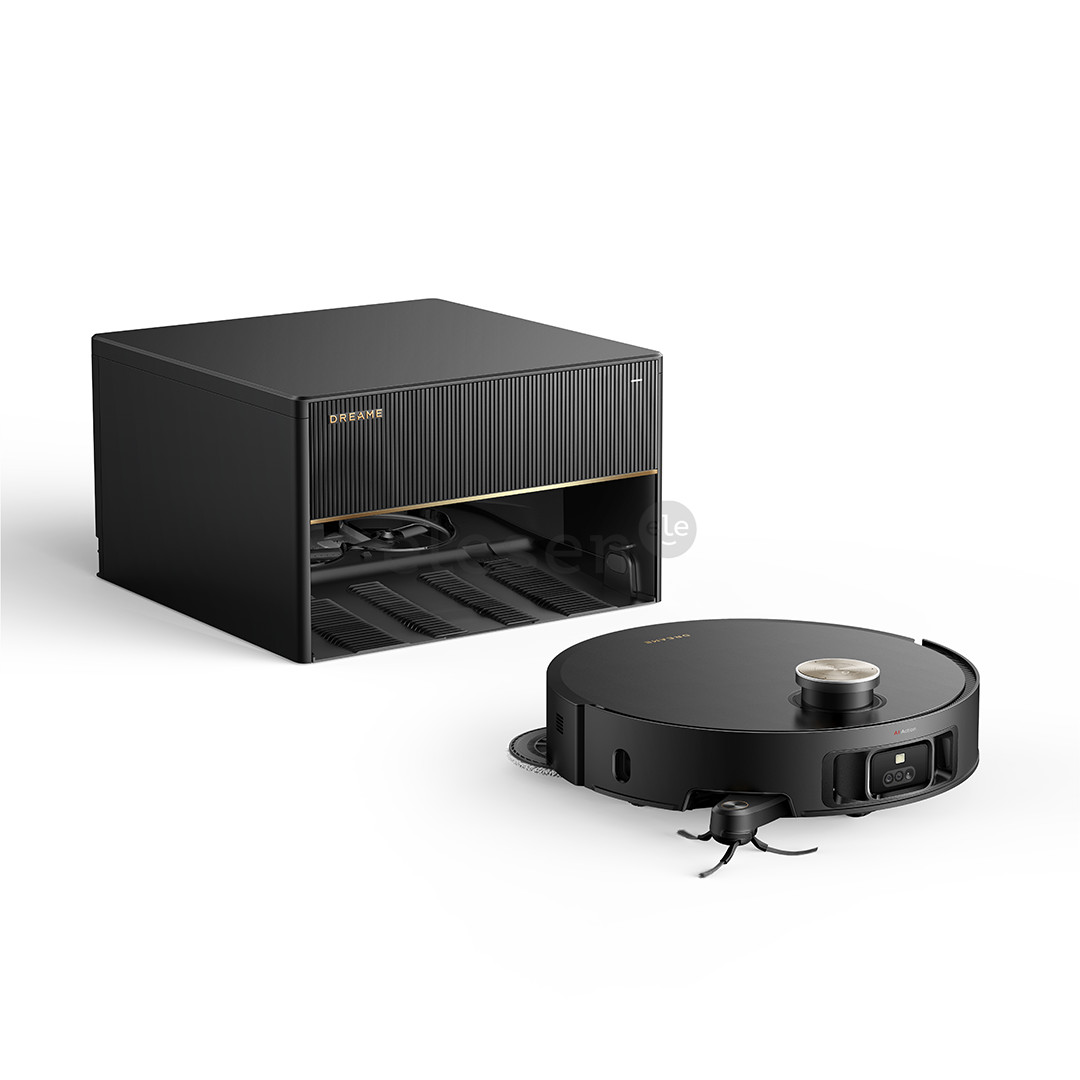 Dreame X50 Master, Wet & Dry, juodas - Dulkių siurblys robotas