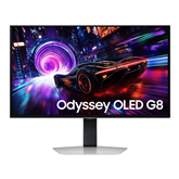 Samsung Odyssey OLED G8, 27'', 4K UHD, OLED, 240 Hz, silver - Monitor