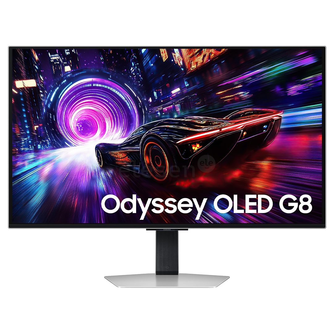 Samsung Odyssey OLED G8, 32'', 4K UHD, OLED, 240 Hz, silver - Monitor