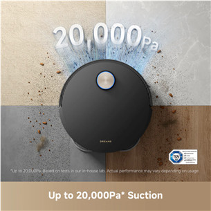 Dreame X50 Ultra Complete, vacuuming and mopping, black - Robot vacuum cleaner