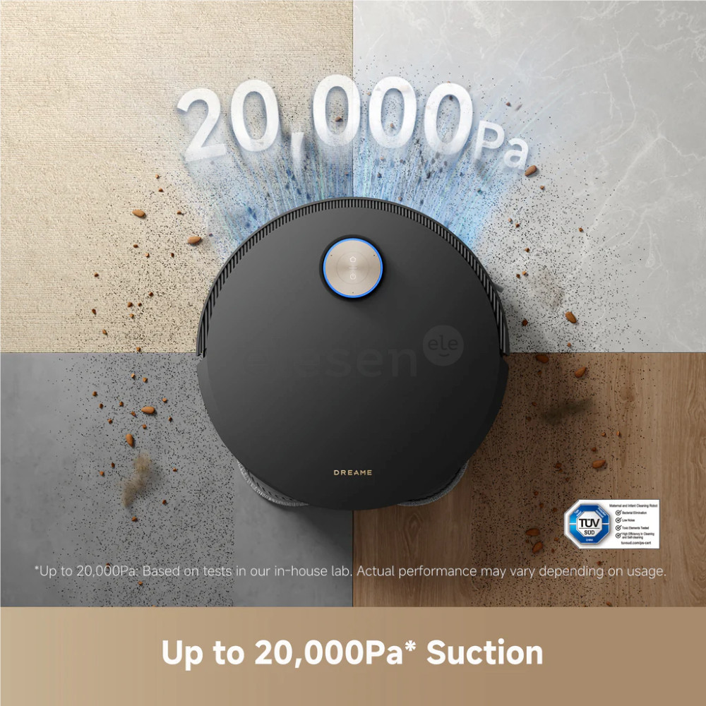 Dreame X50 Ultra Complete, vacuuming and mopping, black - Robot vacuum cleaner