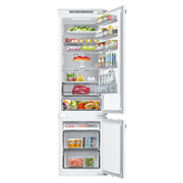 Samsung, NoFrost, 298 л, высота 194 см - Интегрируемый холодильник