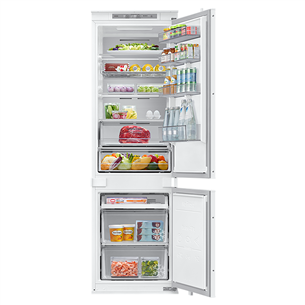 Samsung, NoFrost, 264 л, высота 178 см - Интегрируемый холодильник BRB80F26ADS0EO