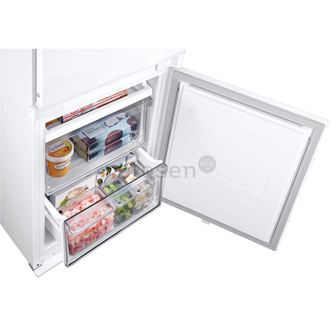 Samsung, NoFrost, 267 L, height 178 cm - Built-in refrigerator