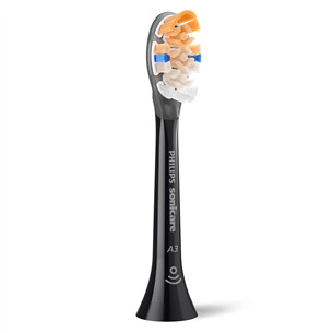 Philips Sonicare Premium All-in-One, 2 vnt., juodi - Dantų šepetėlių antgaliai