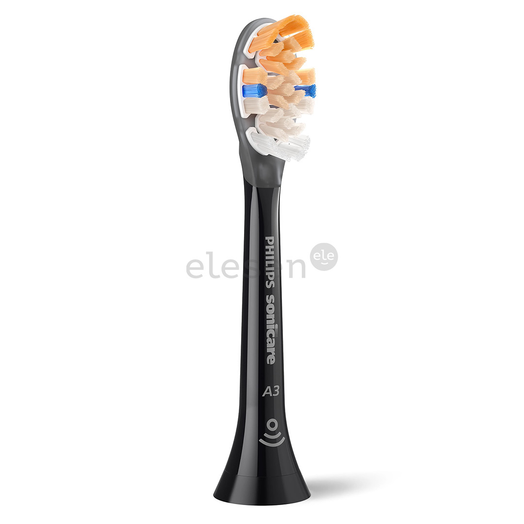 Philips Sonicare Premium All-in-One, 2 vnt., juodi - Dantų šepetėlių antgaliai