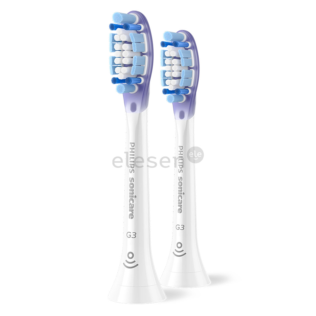 Philips Sonicare Premium Gum Care, 2 vnt., balti - Dantų šepetėlių antgaliai