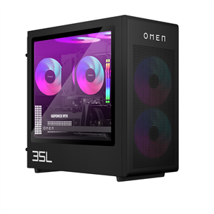 HP Omen 35L, Ryzen 7, 32 ГБ, 1 ТБ, RTX 5070 Ti, черный - Настольный компьютер