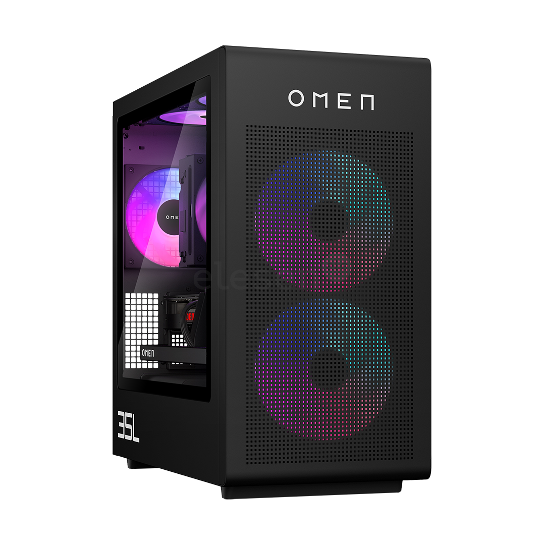 HP Omen 35L, Ryzen 7, 32 ГБ, 1 ТБ, RTX 5070 Ti, черный - Настольный компьютер