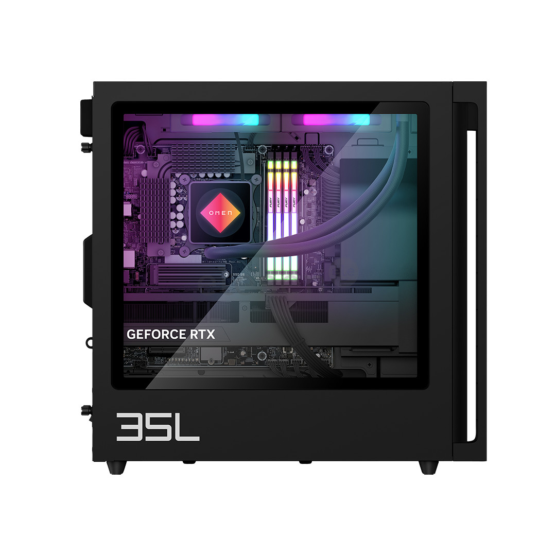 HP Omen 35L, Ryzen 7, 32 GB, 2 TB, RTX 5080, juodas - Stacionarus kompiuteris