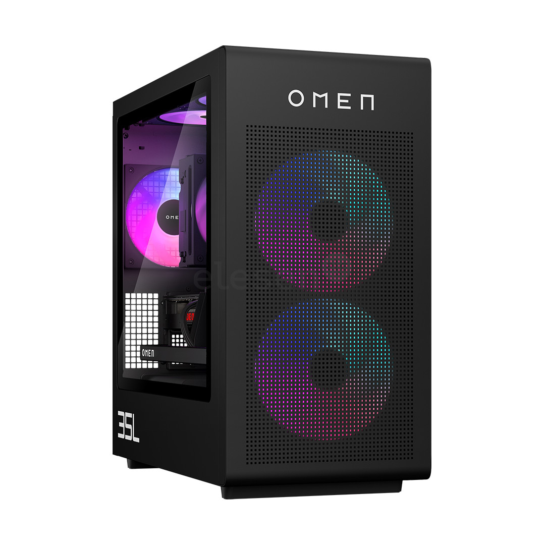 HP Omen 35L, Ryzen 7, 32 GB, 2 TB, RTX 5080, juodas - Stacionarus kompiuteris