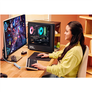 HP Omen 35L, Ryzen 7, 32 GB, 2 TB, RTX 5080, juodas - Stacionarus kompiuteris