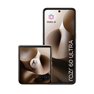 Motorola Razr 60 Ultra, бежевый - Смартфон PB8R0004SE