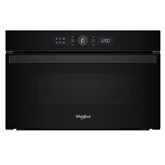 Whirlpool, 31 L, 1000 W, juoda - Įmontuojama mikrobangų krosnelė su griliu